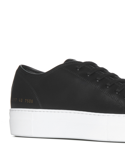 Shop Common Projects Sneakers In Black White