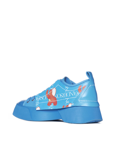 Shop Jw Anderson Sneakers In Blue