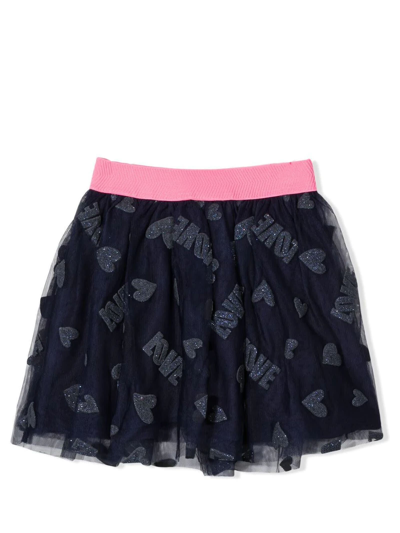 Shop Billieblush Blue Polyester Skirt