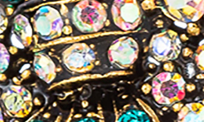 Eye Candy Los Angeles Aria Cascade Statement Earrings In Gold