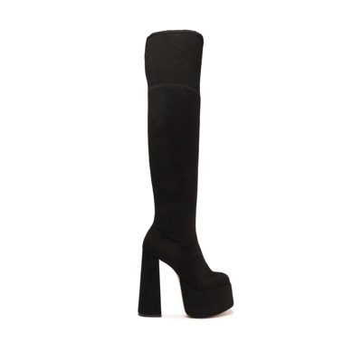 Shop Schutz Shirley Over The Knee Boot In Black