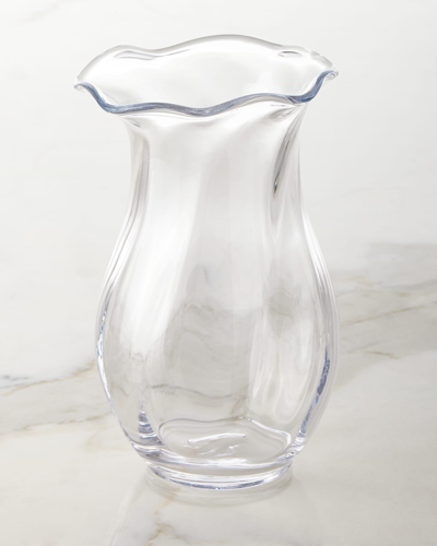 Shop Simon Pearce Chelsea Small Optic Vase In Clear
