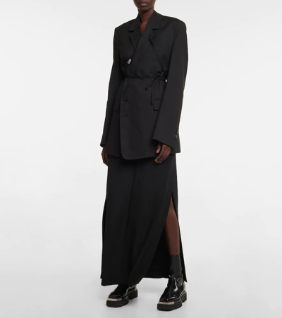 Peter Do Metal-trimmed Leather Ankle Boots In Black