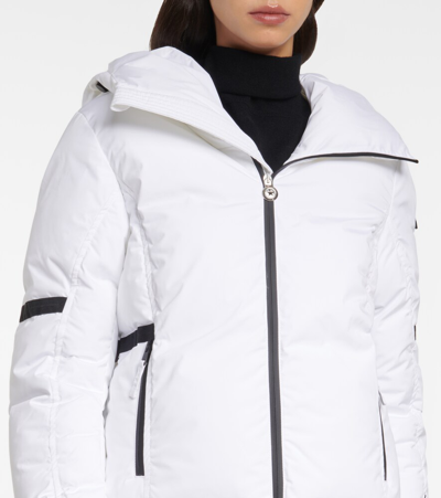 Jet Set Julia Padded Ski Jacket In White