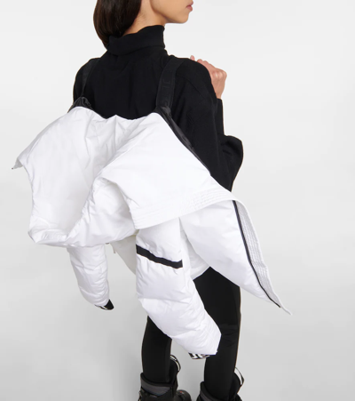 Jet Set Julia Padded Ski Jacket In White