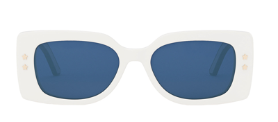Shop Dior Pacific S1u (95b0) Cd 40098 U 25v Oval Sunglasses