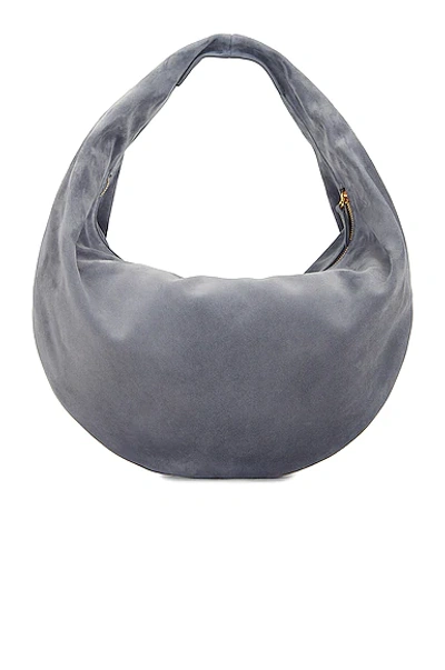 Shop Khaite Medium Olivia Hobo Bag In Slate