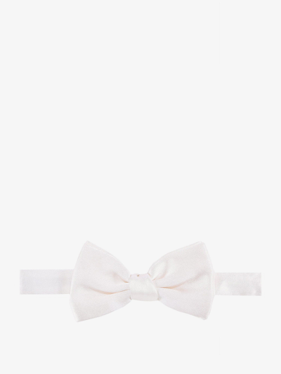 Shop Nicky Bow Tie In White