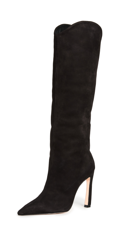 Shop Schutz Maryana Sculpt Boots Black