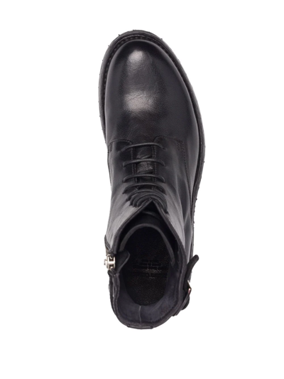 Shop Officine Creative Loraine Lace-up Boots In Black