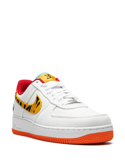 Shop Nike Air Force 1 '07 Lx "year Of The Tiger" Sneakers In White