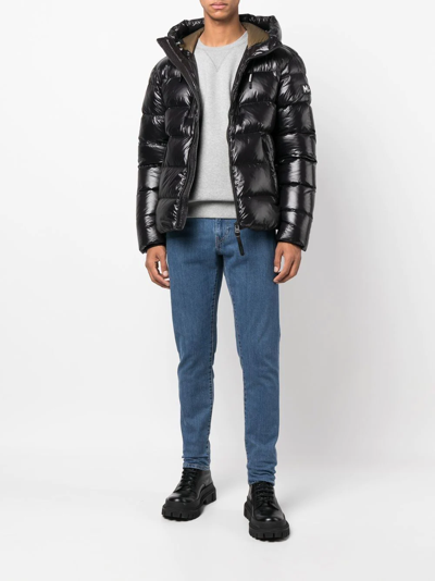 Mackage Victor Padded Hooded Jacket In Schwarz