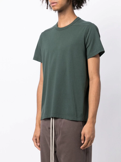 Shop Rick Owens Solid-color Knit T-shirt In Grün