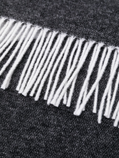Apc . Mens Black Other Materials Scarf In Schwarz
