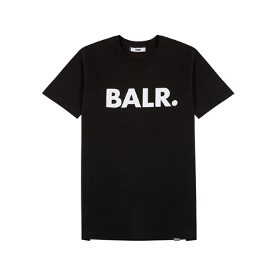 Balr. Black Logo-print Cotton T-shirt | ModeSens