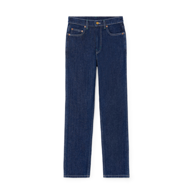 Shop B Sides Louis Jeans In Rinse Indigo