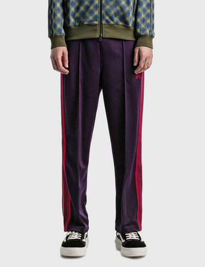 Needles Narrow Track Pant - Poly Smooth In Purple | ModeSens