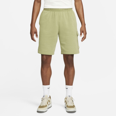 Shop Nike Men's  Sportswear Club Cargo Shorts In Green