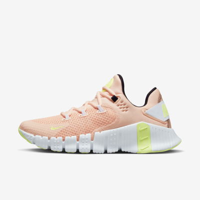 Shop Nike Women's Free Metcon 4 Training Shoes In Pink