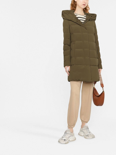 Shop Woolrich Prescott Puffer Parka In Grün