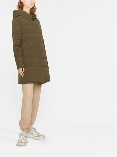 Shop Woolrich Prescott Puffer Parka In Grün