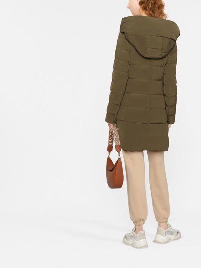 Woolrich Prescott Puffer Parka In Grün