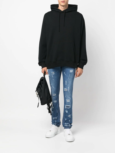 Alyx Blue Skinny Jeans With Worn Effect In Blue