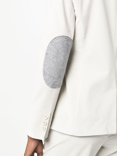 Lorena Antoniazzi Single-breasted Tailored Blazer In Nude