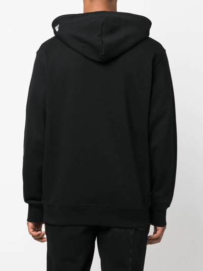Yohji Yamamoto Pour Homme X New Era Logo Hoodie In Schwarz