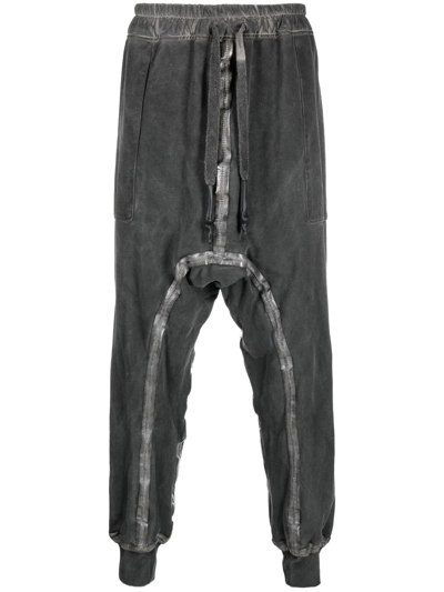 Shop Isaac Sellam Experience Organic-cotton Track Pants In Grau