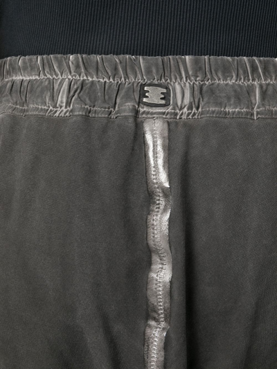 Shop Isaac Sellam Experience Organic-cotton Track Pants In Grau