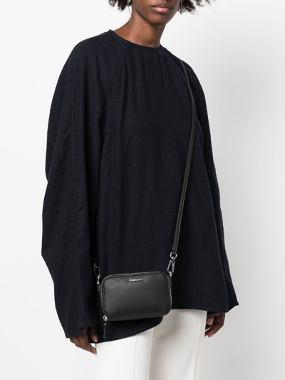 Shop Calvin Klein Mini Crossbody Bag In Black