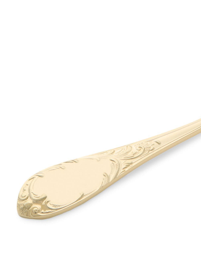 Dolce & Gabbana 24kt Gold-plated Soup Spoon In Gold