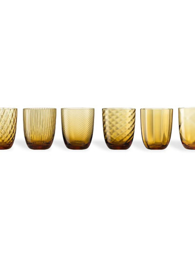 Nasonmoretti Glassware Amber Uni In Neutrals