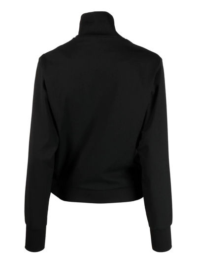 Y-3 Asymmetric Zip Sweatshirt In Black