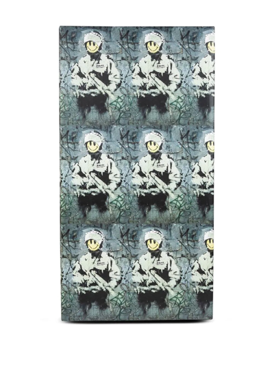Medicom Toy Riot Cop Be@rbrick Figure In Grey