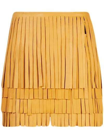 Rta Marcela Mini Skirt In Yellow