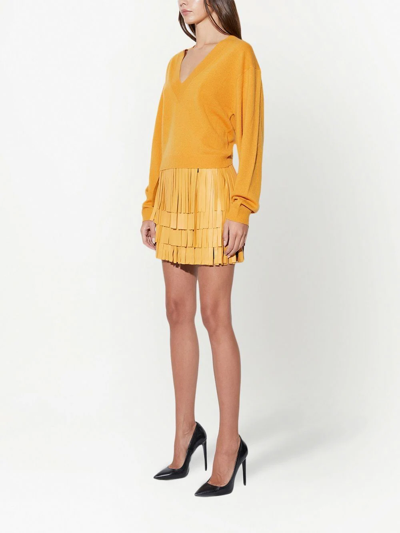 Rta Marcela Mini Skirt In Yellow