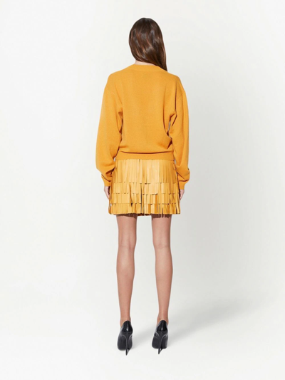 Rta Marcela Mini Skirt In Yellow