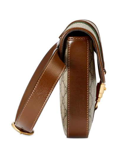 Shop Gucci Jackie 1961 Belt Bag In Brown
