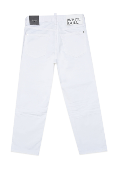 Shop Dsquared2 Straight Jeans In White