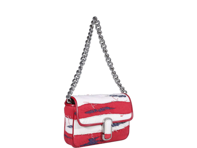 Shop Marc Jacobs The Americana J Shoulder Bag In Red
