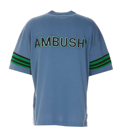 Shop Ambush Rib T-shirt In Blue