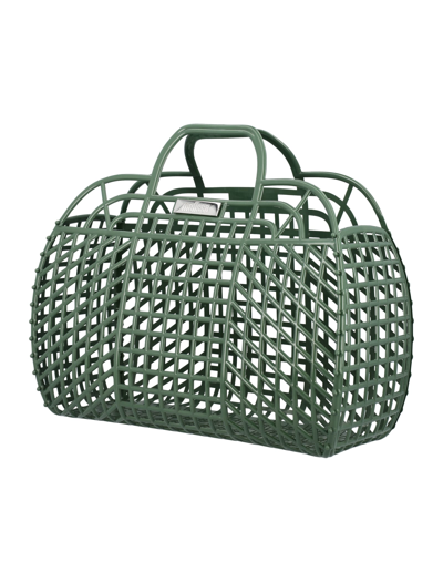 Shop Melissa Refrection Tote Bag In Green