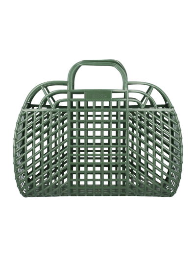 Shop Melissa Refrection Tote Bag In Green