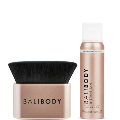 Shop Bali Body Instant Tan And Body Blending Brush - Light/medium