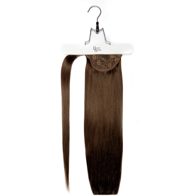 Shop Beauty Works Super Sleek Invisi Pony 18 Inch Extensions (various Colours) - Raven