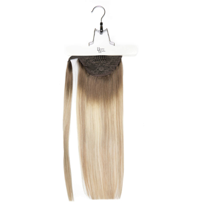 Shop Beauty Works Super Sleek Invisi Pony 18 Inch Extensions (various Colours) - Scandinavian Blonde