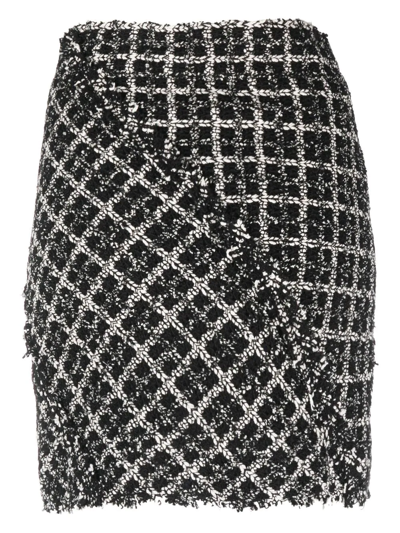 Shop Rodebjer Knitted Texture Skirt In Schwarz