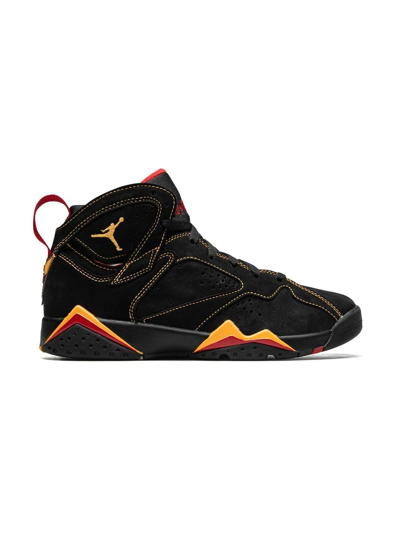 Jordan Air  7 Retro High-top Sneakers In Black
